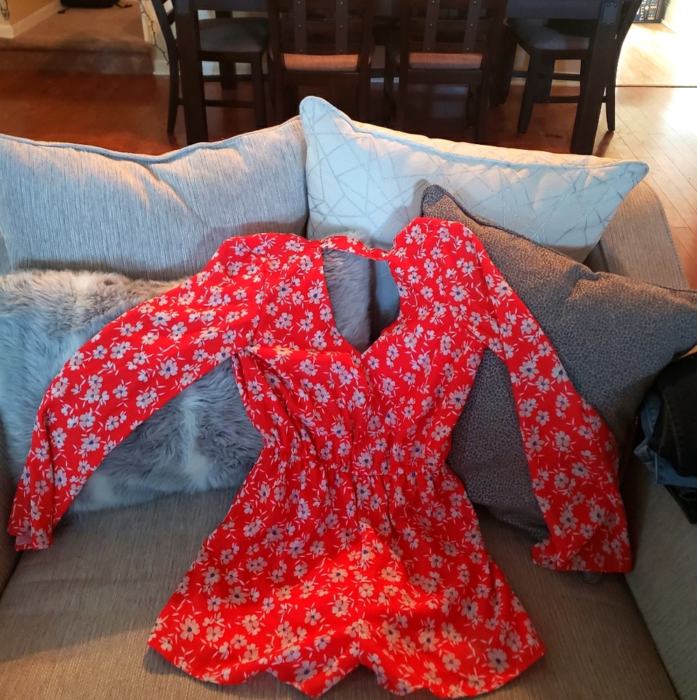 Lovely floral romper